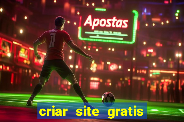 criar site gratis de jogos